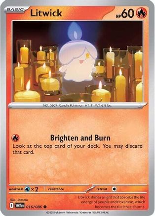 Litwick 016 SV White Flare - Common