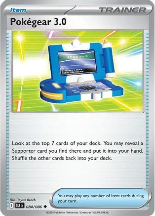 Pokegear 3.0 084 - Reverse Holofoil SV Black Bolt - Uncommon
