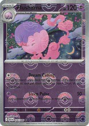 Musharna (Poke Ball Pattern) 036 - Holofoil SV Black Bolt - Uncommon