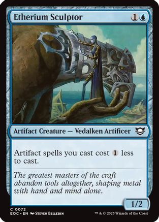 Etherium Sculptor (EOC-072) - Commander: Edge of Eternities