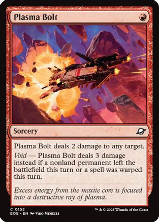 Plasma Bolt (EOE-152) - Edge of Eternities