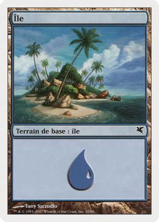 Island (French) - "Ile" (E10) (PSAL-E10) - Magic Encyclopedia 2005 (Salvat/Hachette)