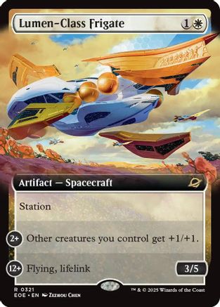 Lumen-Class Frigate (Extended Art) (EOE-321) - Edge of Eternities Foil