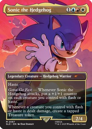 Sonic the Hedgehog (SLD-2087) - Secret Lair Drop Series