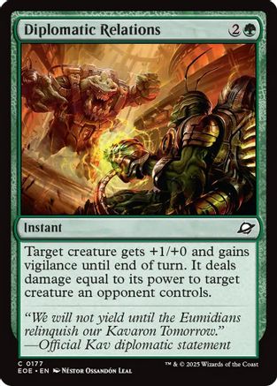 Diplomatic Relations (EOE-177) - Edge of Eternities