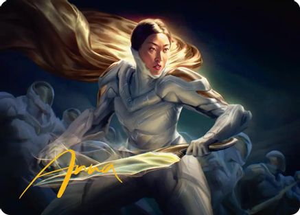 Cosmogrand Zenith Art Card (Gold-Stamped Signature) (AAEOE-002) - Art Series: Edge of Eternities