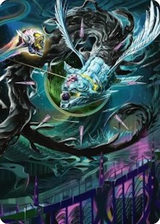 Quantum Riddler Art Card (AAEOE-039) - Art Series: Edge of Eternities