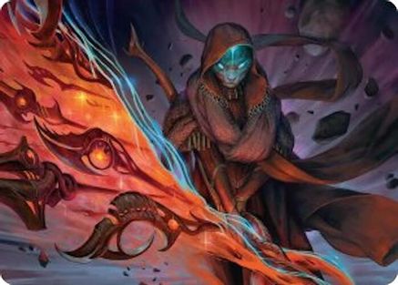 Weftstalker Ardent Art Card (AAEOE-020) - Art Series: Edge of Eternities
