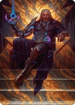 Tezzeret, Cruel Captain Art Card (1/54) (AAEOE-001) - Art Series: Edge of Eternities
