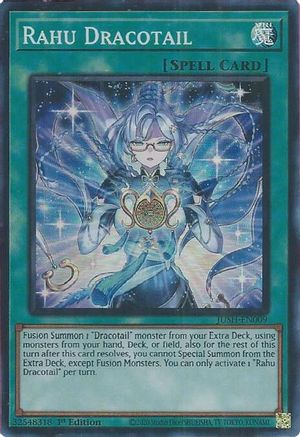 Rahu Dracotail (JUSH-EN009) - Justice Hunters 1st Edition