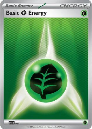 Basic Grass Energy 017 SVE Scarlet & Violet Energies - Common