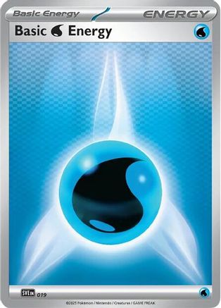 Basic Water Energy 019 SVE Scarlet & Violet Energies - Common