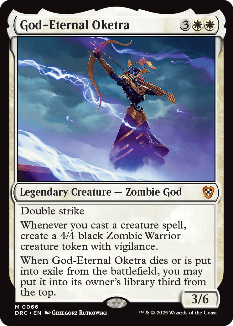 God-Eternal Oketra (DRC-066) - Commander: Aetherdrift