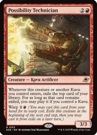 Possibility Technician (PRE-153) - Prerelease Cards Foil