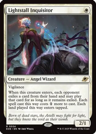 Lightstall Inquisitor (PPEOE-024) - Promo Pack: Edge of Eternities Foil