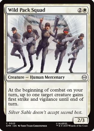 Wild Pack Squad (SPM-023) - Marvel's Spider-Man Foil