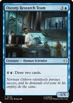 Oscorp Research Team (SPM-040) - Marvel's Spider-Man Foil