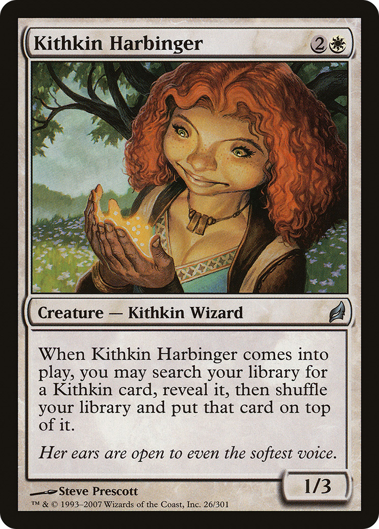 Kithkin Harbinger (LRW-026) - Lorwyn Foil