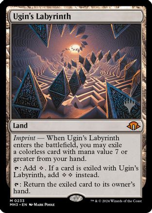 Ugin's Labyrinth (PPEOE-233) - Promo Pack: Edge of Eternities Foil