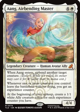 Aang, Airbending Master (TLE-074) - Avatar: The Last Airbender: Eternal-Legal