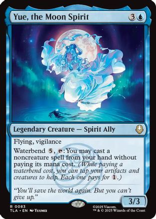 Yue, the Moon Spirit (TLA-083) - Avatar: The Last Airbender Foil