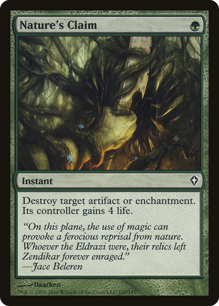 Nature's Claim (WWK-108) - Worldwake