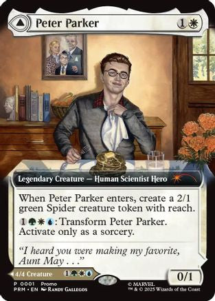 Peter Parker (Extended Art) (UMP-001) - Unique and Miscellaneous Promos
