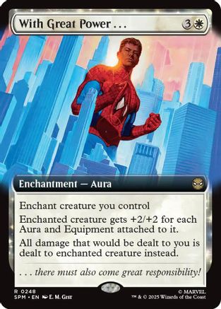 With Great Power... (Extended Art) (SPM-248) - Marvel's Spider-Man