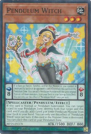 Pendulum Witch (MP25-EN378) - 2025 Mega-Pack 1st Edition