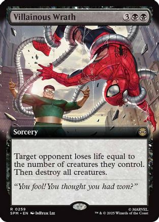 Villainous Wrath (Extended Art) (SPM-259) - Marvel's Spider-Man