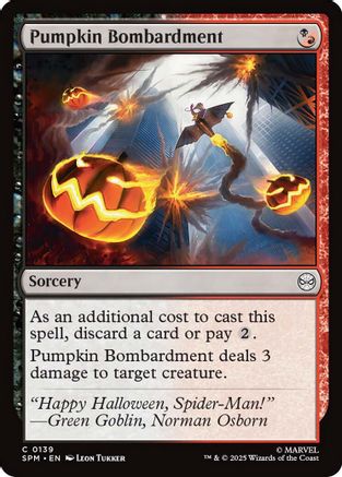 Pumpkin Bombardment (SPM-139) - Marvel's Spider-Man