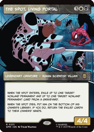 The Spot, Living Portal (Borderless) (SPM-231) - Marvel's Spider-Man Foil