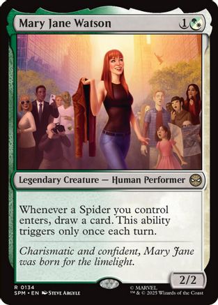 Mary Jane Watson (SPM-134) - Marvel's Spider-Man Foil