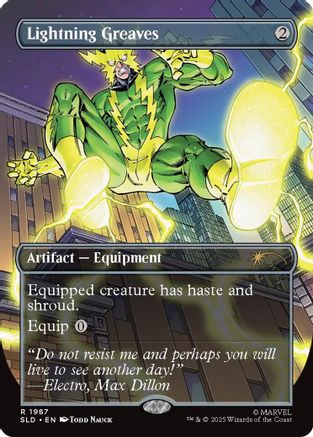 Lightning Greaves (1987) (SLD-1987) - Secret Lair Drop Series