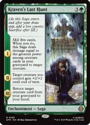 Kraven's Last Hunt (PRE-105) - Prerelease Cards Foil
