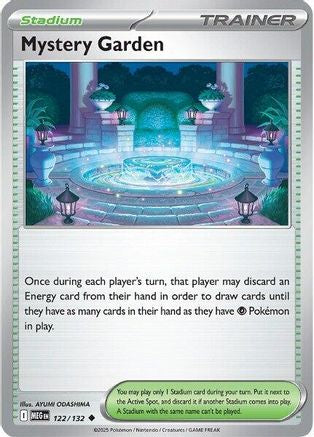 Mystery Garden 122/132 ME01 Mega Evolution - Uncommon