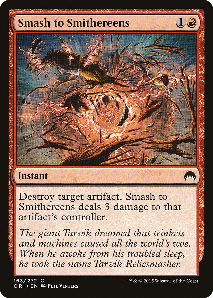 Smash to Smithereens (ORI-163) - Magic Origins