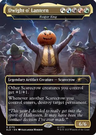 Dwight o' Lantern - Reaper King (SLD-2170) - Secret Lair Drop Series Foil