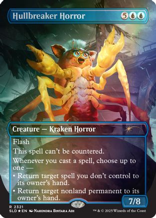 Hullbreaker Horror (Rainbow Foil) (SLD-2321) - Secret Lair Drop Series Foil