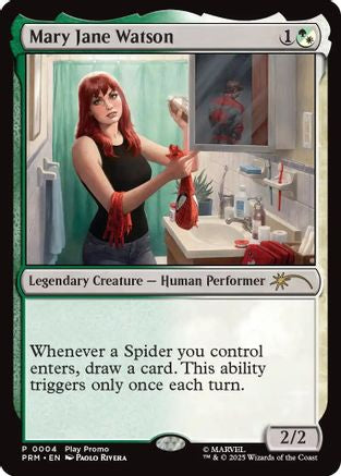 Mary Jane Watson (PLAY-004) - Play Promos Foil