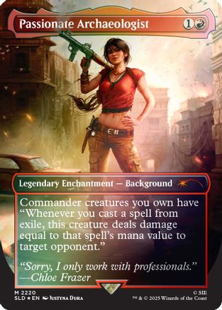 Passionate Archaeologist (Rainbow Foil) (SLD-2220) - Secret Lair Drop Series Foil