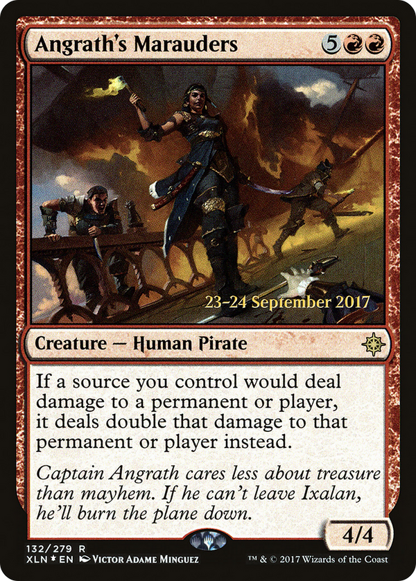 Angrath's Marauders (PRE-132) - Ixalan Promos Foil