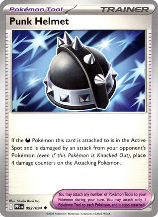 Punk Helmet 092 - Reverse Holofoil ME02 Phantasmal Flames - Uncommon