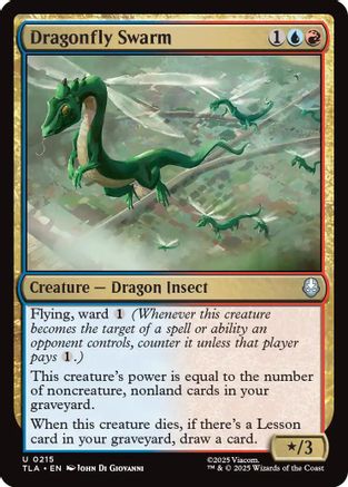 Dragonfly Swarm (TLA-215) - Avatar: The Last Airbender Foil