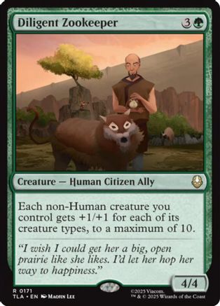 Diligent Zookeeper (TLA-171) - Avatar: The Last Airbender Foil