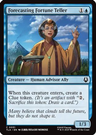Forecasting Fortune Teller (TLA-051) - Avatar: The Last Airbender Foil