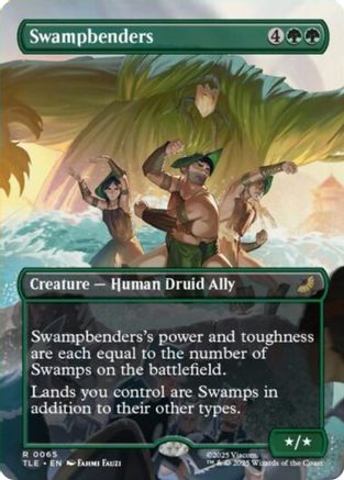 Swampbenders (Borderless) (TLE-065) - Avatar: The Last Airbender: Eternal-Legal