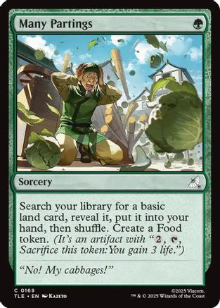 Many Partings (TLE-169) - Avatar: The Last Airbender: Eternal-Legal Foil