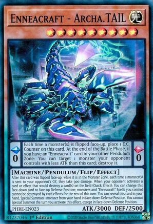 Enneacraft - Archa.TAIL (PHRE-EN023) - Phantom Revenge 1st Edition