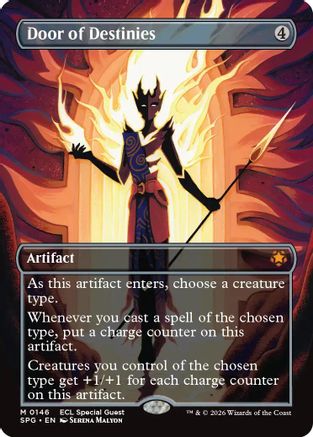 Door of Destinies (Borderless) (SPG-146) - Special Guests Foil